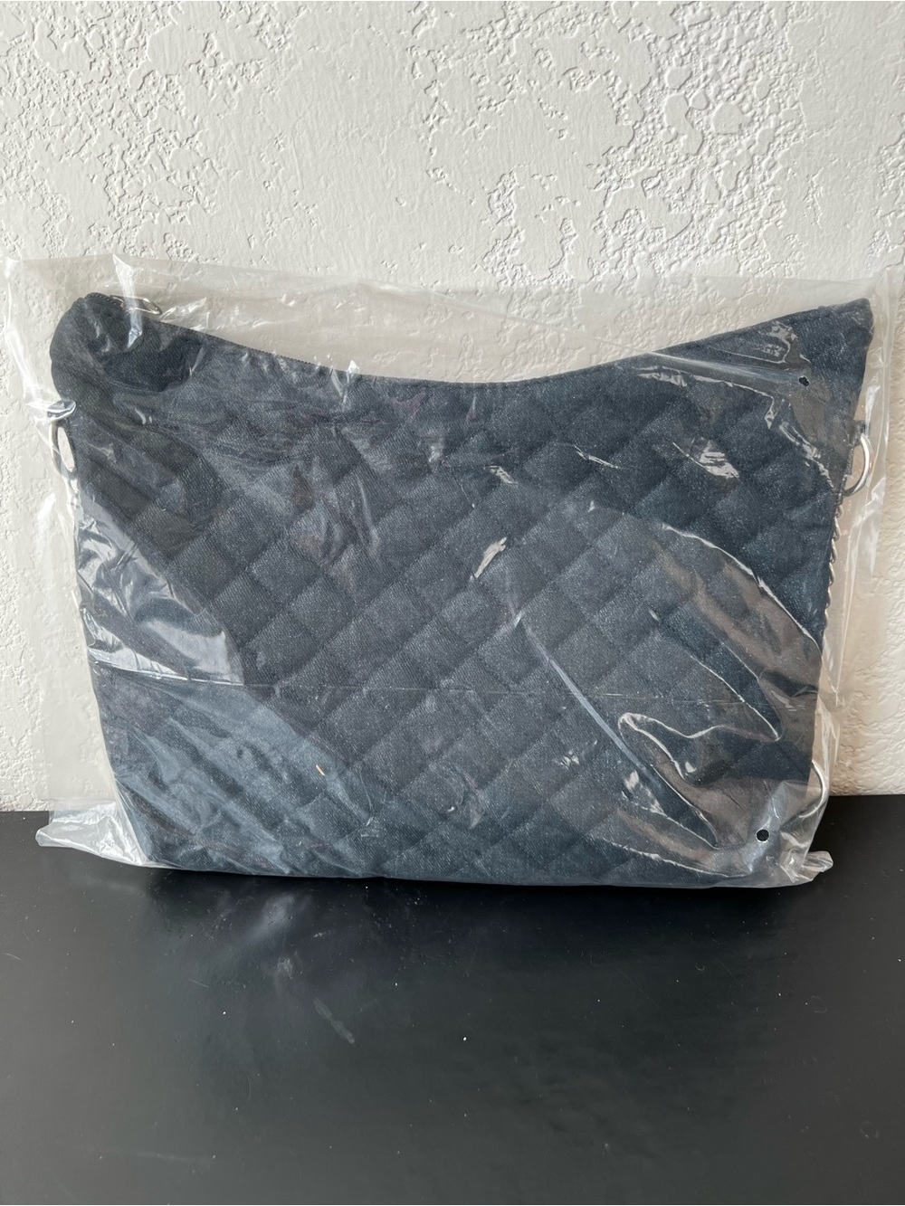 NWT Quilted Dark Navy Crossbody / Shoulder Bag